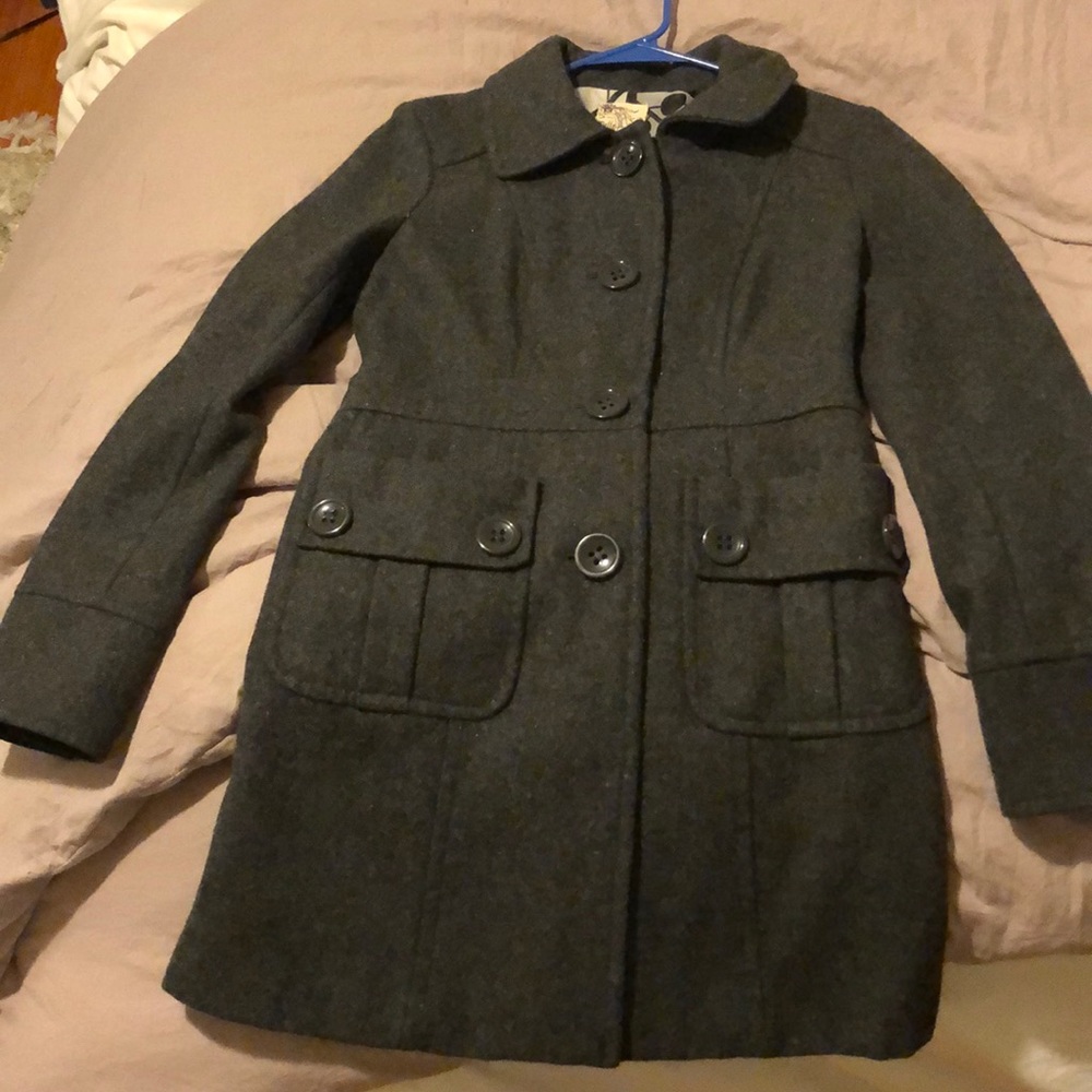 Grey peacoat bought from Nordstroms